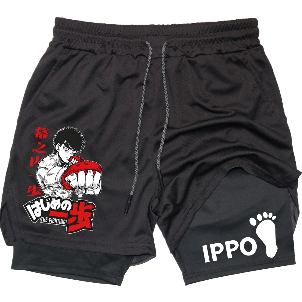 Compression Shorts Athletes - IPPO аниме спортивные шорты мужские боксерские
